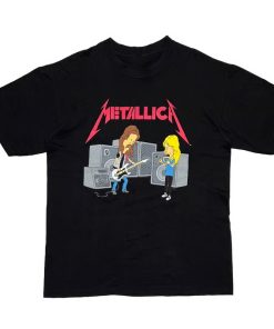 [2 Sided] Metallica Beavis x Butthead Shirt