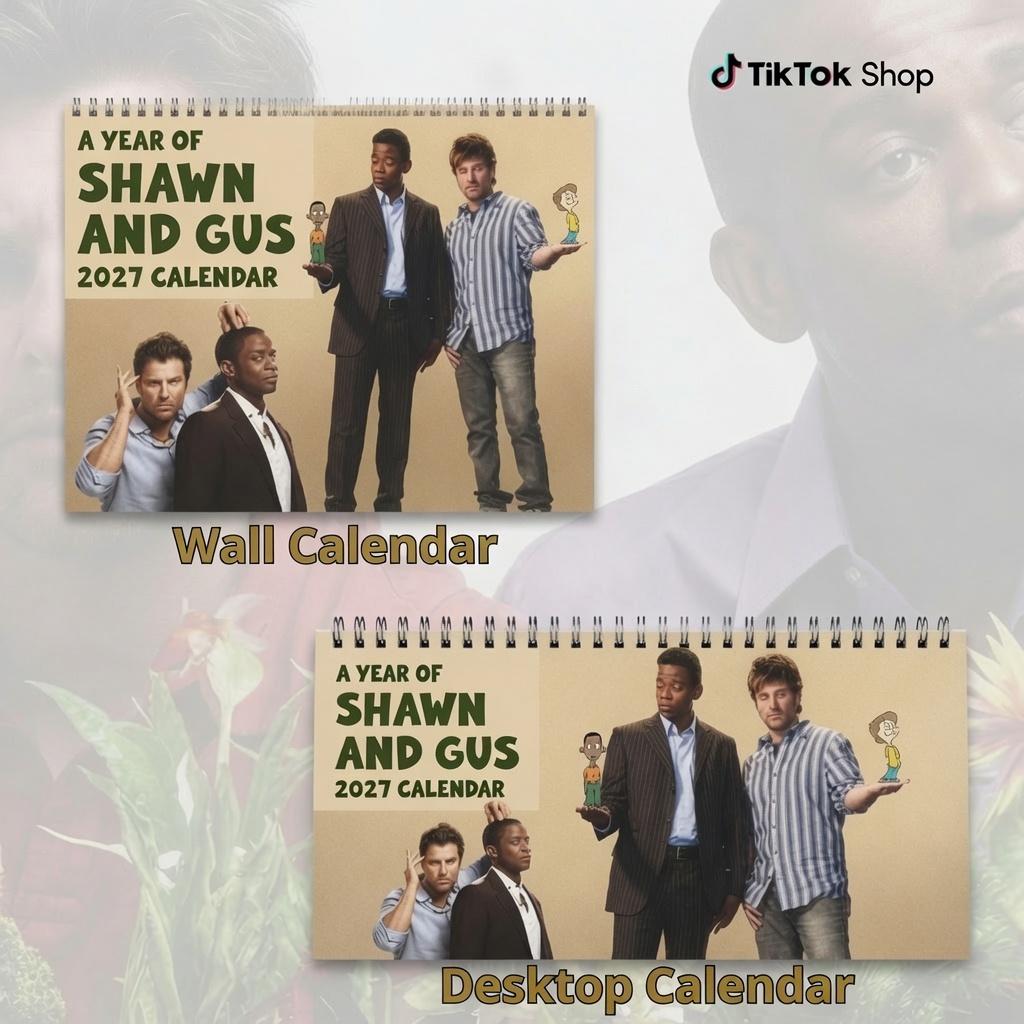 Psych Tv Show 2027 Wall/Desktop Calendar Psych Tv Show 2027 Wall/Desktop Calendar