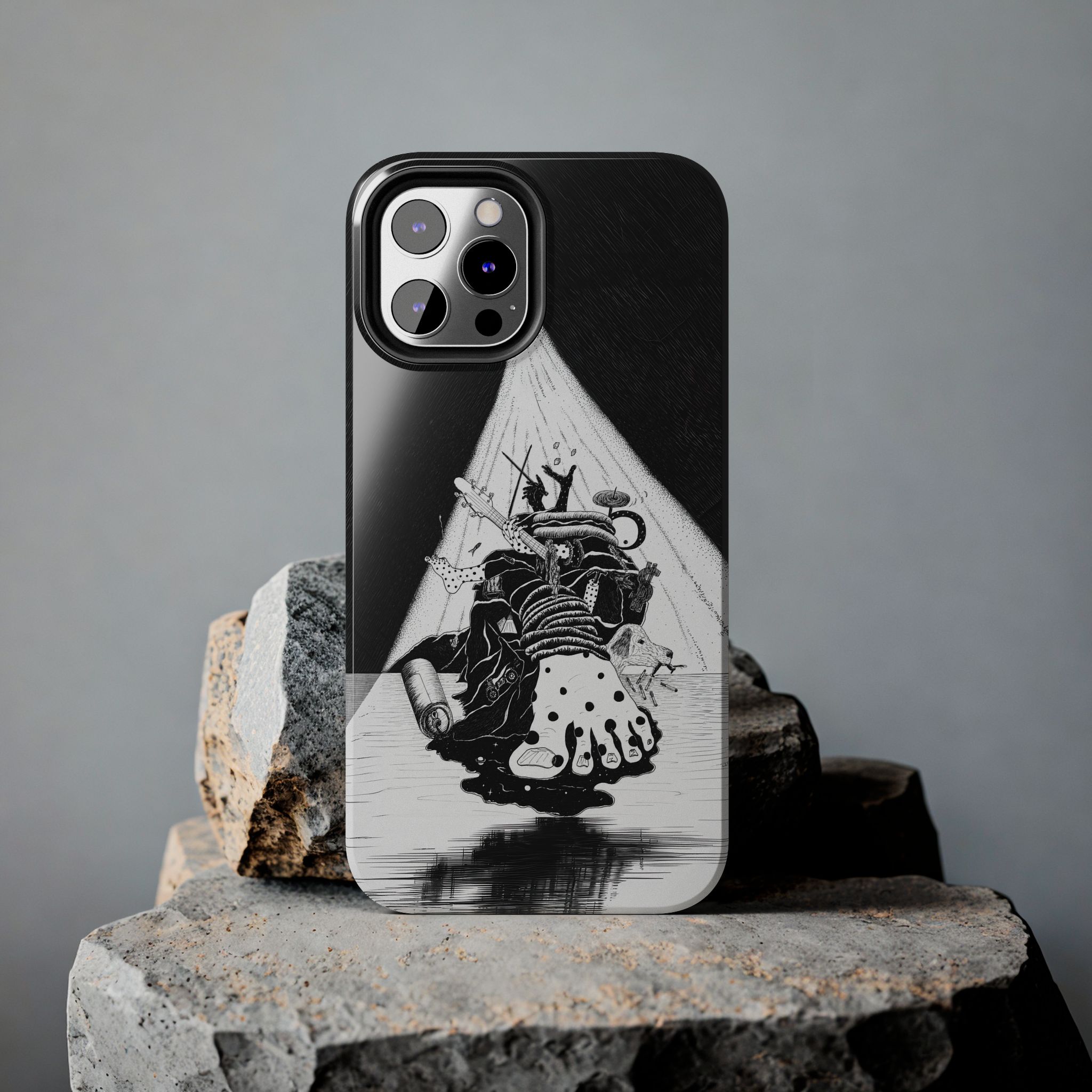 Angine De Poitrine Cool Art Tough Phone Case Angine De Poitrine Cool Art Tough Phone Case