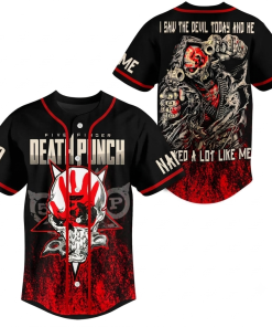 Five Finger Death Punch Baseball Jersey