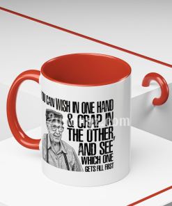 Grumpy Old Men Wish In One Hand Mug