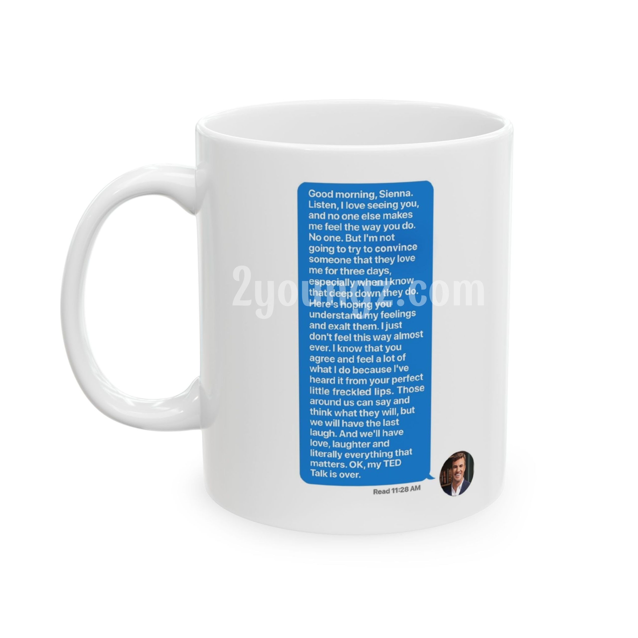 Southern Charm Shep Rose Text To Sienna Mug Southern Charm Shep Rose Text To Sienna Mug