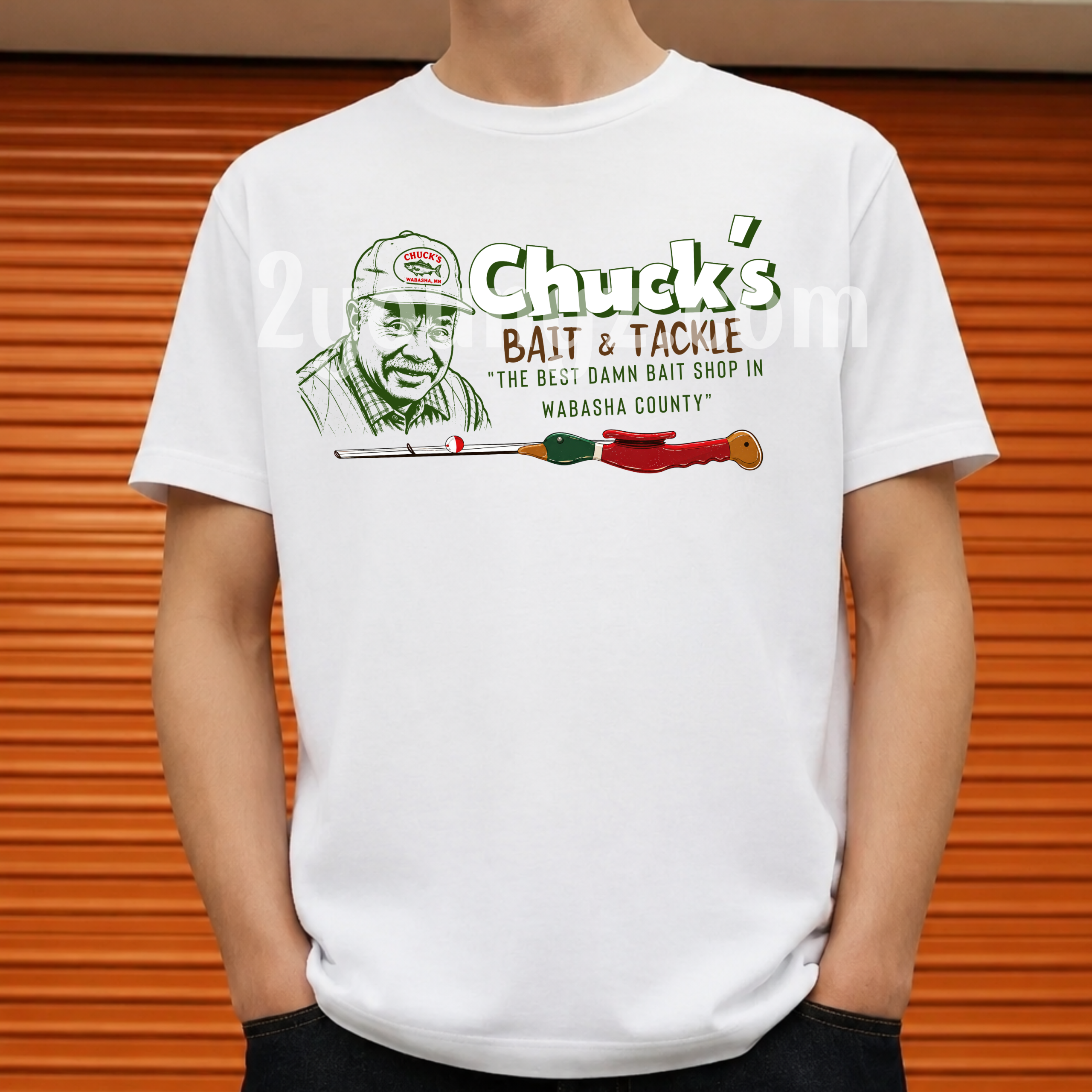Grumpy Old Men Chuck’s Bait & Tackle Fishing Shirt Grumpy Old Men Chuck’s Bait & Tackle Fishing Shirt
