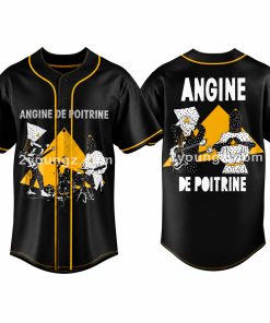 Angine De Poitrine Baseball Jersey