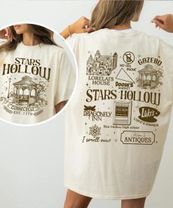 [2 SIDED] Star Hollow Gilmore Girls Cute Sticker Shirt