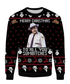 Smokey And The Bandit Ugly Christmas Sweater