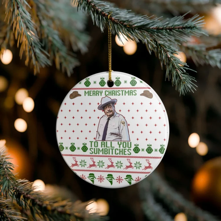 Smokey And The Bandit Ceramic Ornament Smokey And The Bandit Ceramic Ornament