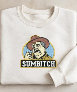 Embroidered Smokey And The Bandit Sumbitch Shirt