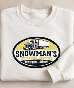 Embroidered Smokey And The Bandit Snowman Shirt