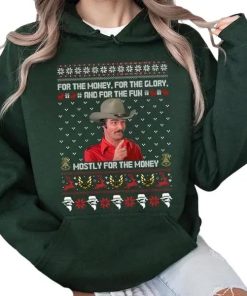 Smokey and The Bandit Mostly For The Money Christmas Shirt