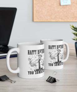 Smokey And The Bandit Happy Birthday Mug