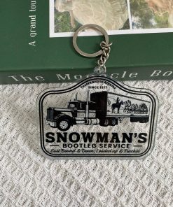 2-Sided Smokey and The Bandit Acrylic / Wood Keychain