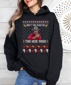 Smokey And The Bandit Dont You Cuss On Radio Christmas Shirt