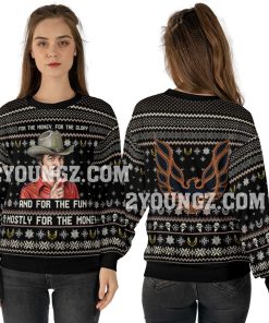 Smokey And The Bandit For The Money Ugly Christmas Sweater