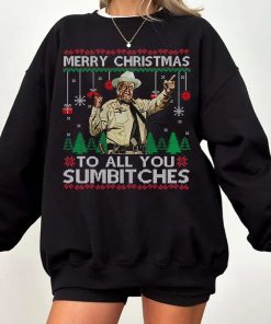 Smokey and The Bandit Merry Xmas To All You Sumbitches Shirt
