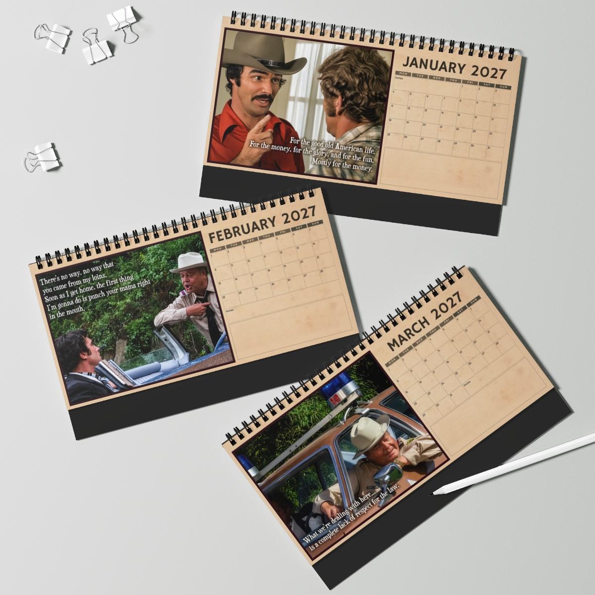 Smokey And The Bandit Movie Calendar 2027 Smokey And The Bandit Movie Calendar 2027
