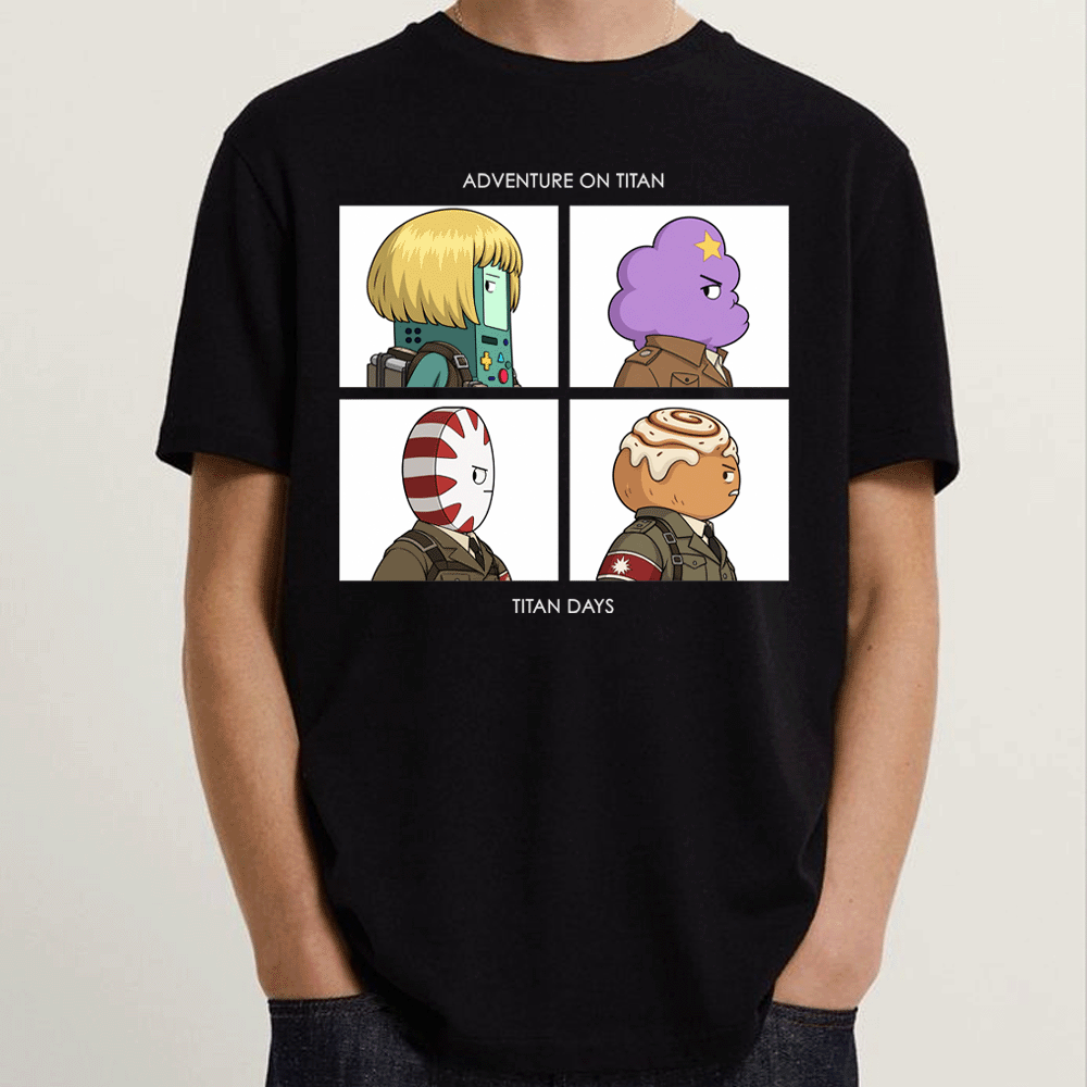 Adventure on Titan Days Tshirt Adventure on Titan Days Tshirt